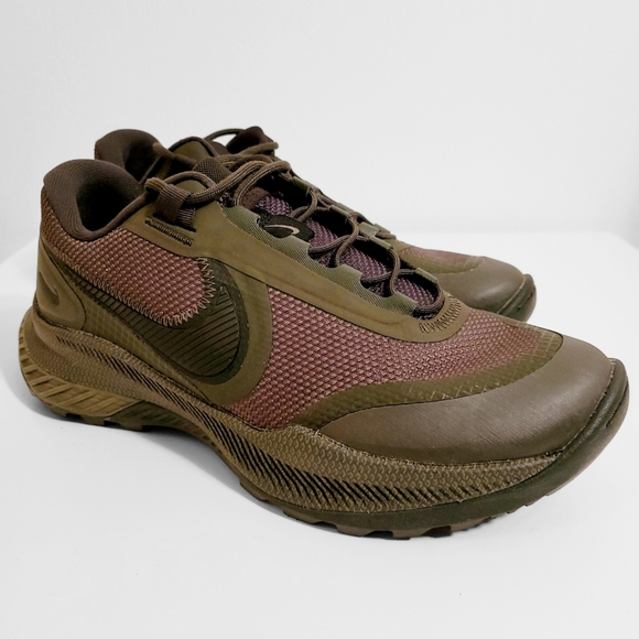 Nike React SFB Carbon Low Men's Size 9 US Elite Outdoor Shoes CZ7399 330 Olive - Picture 1 of 9